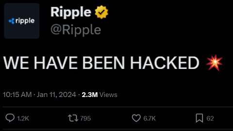 XRP Ripple suffer LARGEST Hack in Ripple History...