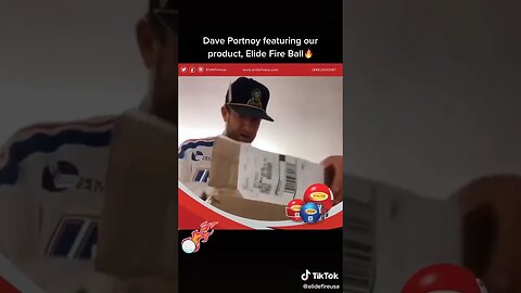 Dave Portnoy from Barstool Sports talking about Elide Fire Extinguishing Balls