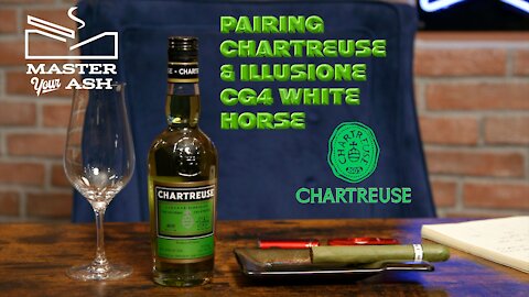 Illusione CG4 White Horse Cigar & Green Chartreuse Pairing