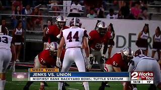 Union Beats Jenks 35-20