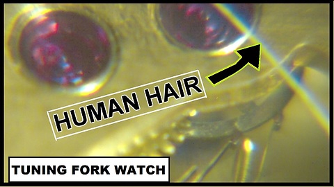 Microscopic Slow Motion - Bulova Accutron watch - Amazing technology