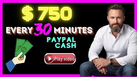 Quick PROFIT! Make $750 + in PayPal every 30 min, FREE! | Make MONEY Online 2024
