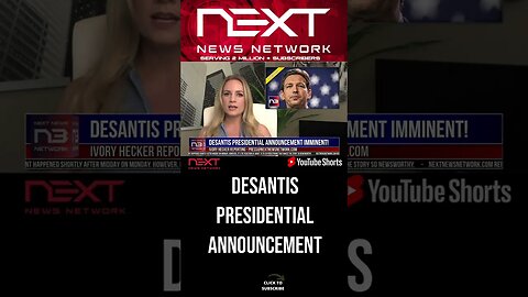 DeSantis Presidential Announcement Imminent! #shorts
