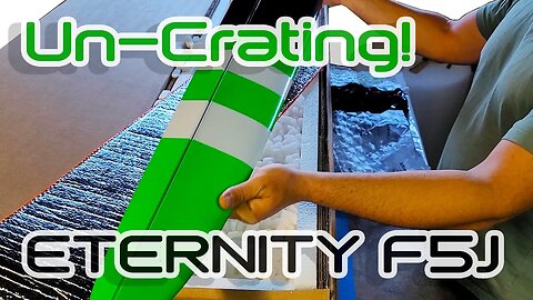 Uncrating some Eternity F5J RC models! What's in the box?