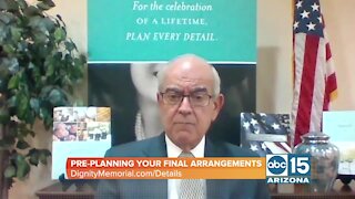 Dignity Memorial talks about the importance of pre-planning your final arrangements