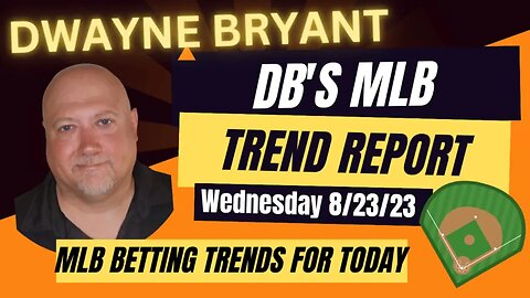 💰 Winning MLB Predictions - 46-1-1 Combined! 5 Moneymaking MLB Betting Trends for Today | 8-23-23