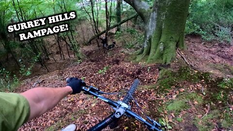 Surrey Hills Mini Rampage! We Build and Ride a Sick New Freeride Zone