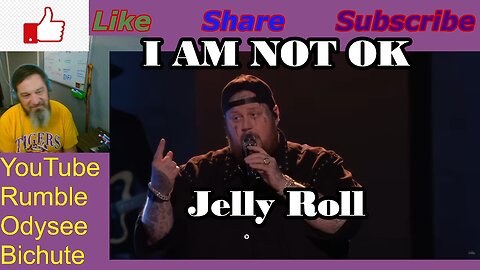 Pitt Reacts to I AM NOT OK By Jelly Roll
