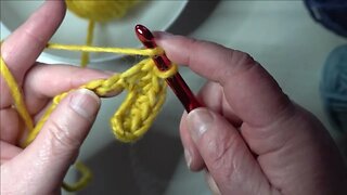 How to crochet (2) - half double crochet