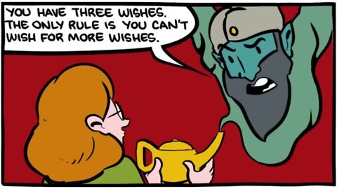 Genie Webcomics "Make A Wish"