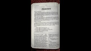 Hebrews Chapter 1-3
