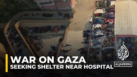 Israel's assault on Khan Younis: Displaced Palestinians seek shelter near hospital| N-Now ✅