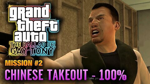 Oh shit can i save my friends name is "T"|GTA: The Ballad of Gay Tony - Mission #2 - Chinese Takeout.