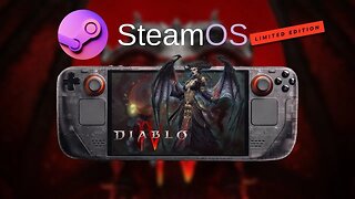 Diablo IV on Steam Deck OLED with Steam OS 3.6