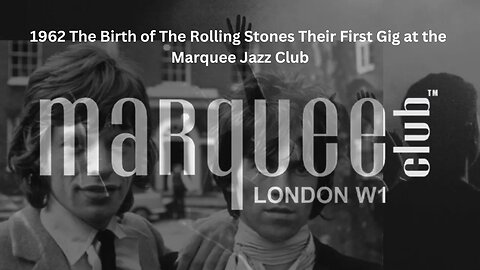 1962 The Birth of The Rolling Stones Their First Gig at Marquee Jazz Club #shorts #rollingstones