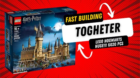 Lego original Harry Potter's Hogwarts Castle - HUGE Set - fast building