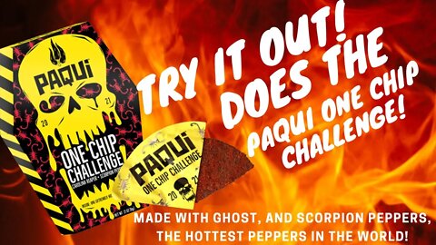 Paqui 2021 One Chip Challenge | Try It Out!