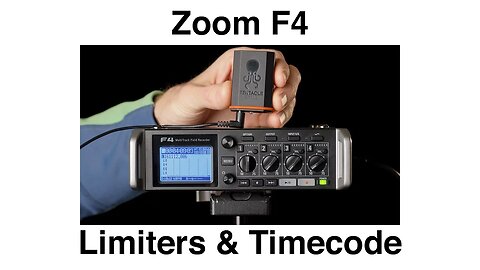 Zoom F4 Limiters and Timecode Accuracy