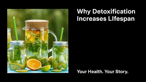Why Detoxification Increases Lifespan