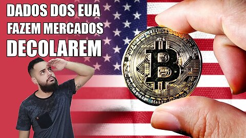 Dados Americanos levam Bitcoin à alta - Entenda | Análise $BTC 12/04/2023