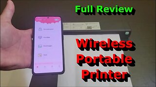 Full Review - Wireless Portable Printer - Inkless Printing!