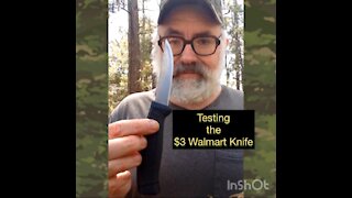 Testing the $3 Walmart Knife