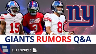 NY Giants Rumors On Kenny Golladay, Sterling Shepard, Daniel Jones, Saquon Barkley | Q&A