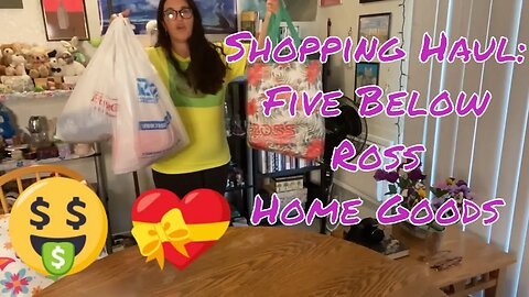 Shopping Haul: Five Below, Ross, and Home Goods