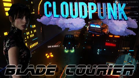 Cloudpunk - Blade Courier