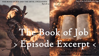 FLASHBACK S4E66 EXCERPT THE BOOK OF JOB AND THE DEVIL UNLEASHED _ Rick Liberty AI Art Video Book