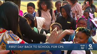 First day back to school for CPS