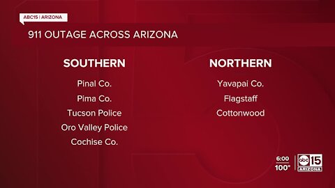 911 outage across Arizona