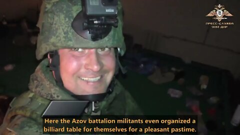 One more Azov nazi base destroyed in Mariupol