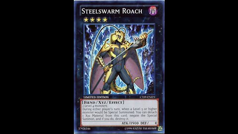 Steelswarm Roach Gameplay (Box #32 Photon of Galaxy SR Card) - Yu-Gi-Oh! Duel Links