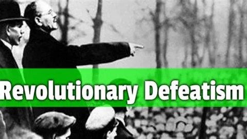 Defeatism and Revolutionary Strategy – J.R.Nyquist Blog