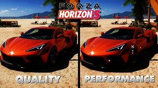 Forza Horizon 5 | Quality VS Performance Mode (4K Gameplay)