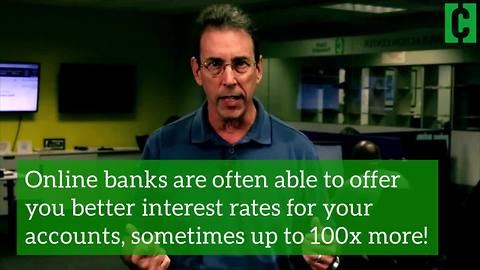 Online banking gives you great interest rates on checking and savings!