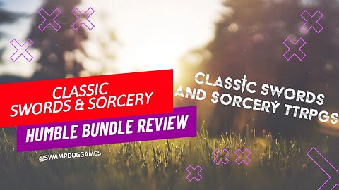 CLASSIC SWORDS & SORCERY #TTRPGS #HUMBLEBUNDLE 😍 #dnd #dnd5e #osr #rpg #dnd5