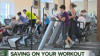 Saving on your workout