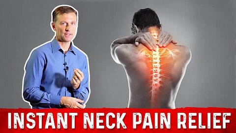 Instant Neck Pain Relief Exercise & Neck Stretches – Hidden Cause Of Neck Pain – Dr.Berg