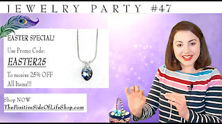 *New Design Premiere* Crystal Necklaces, POWER of Stones and MORE - Jewelry Party #47 - TPSOL