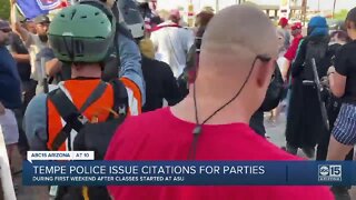 Group of protesters clash in Gilbert