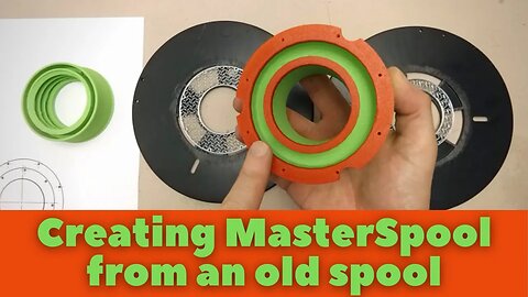 Creating MasterSpool from an old filament spool
