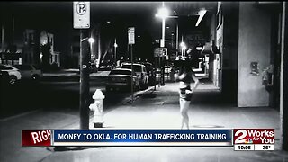 Oklahoma to receive money for human trafficking training