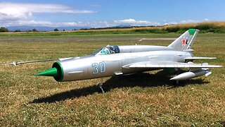 Freewing MiG-21 80mm EDF Jet Fighter at Warbirds Over Whatcom