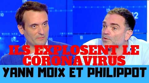 Yann Moix et Florian Philippot explosent le coronavirus