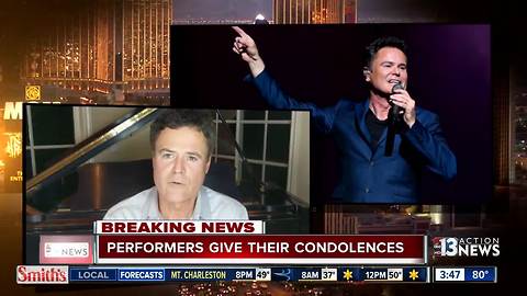 Las Vegas entertainers speaking out after mass shooting