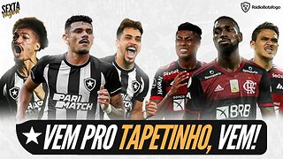 🚨TIQUINHO VAI pro JOGO🔥 BOTAFOGO X Flamengo: CONFIRA as possíveis ESCALAÇÕES!