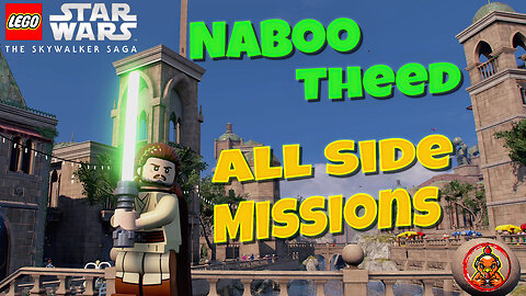 Naboo Theed - Side Missions, Lego Starwars Skywalker Saga
