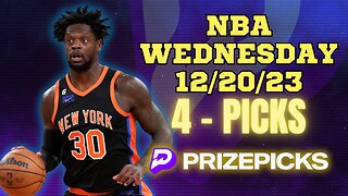 #PRIZEPICKS | BEST PICKS #NBA WEDNESDAY | 12/20/2023 | TODAY | BEST BETS | #BASKETBALL | PROP BETS